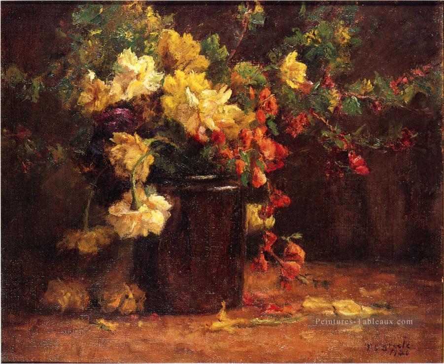 June Glory Theodore Clement Steele 1920 Fleur impressionniste Theodore Clement Steele Peintures à l'huile